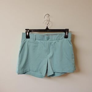 1 Preloved EUC Size 4 Under Armour Blue/teal Shorts